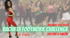 bachata footwork challenge solo dominicana
